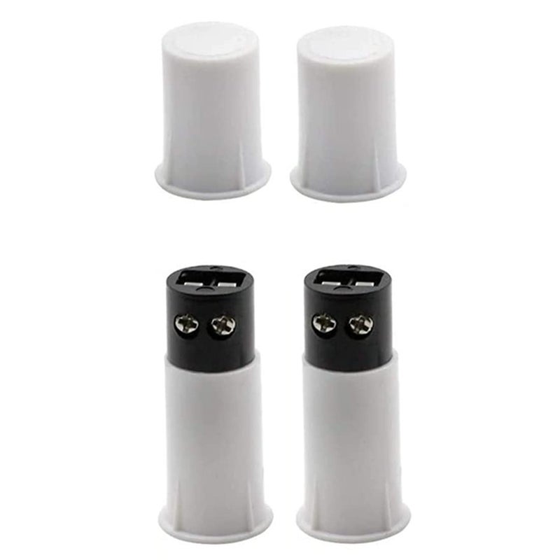 bnafes MC-33C Normally Closed Recessed Window Door Contact Sensor Alarm Magnetic Reed Switch 2 Sets - Image 3